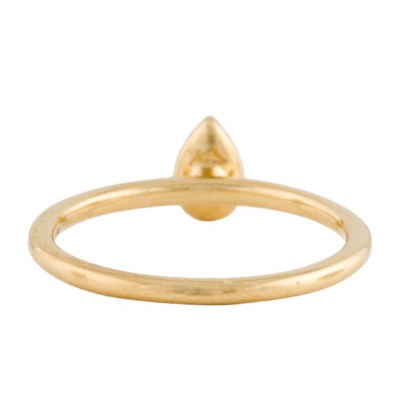 GABRIEL & CO. 14K 585 YELLOW GOLD DIAMOND STACKABLE  BAND RING - Picture 7 of 8